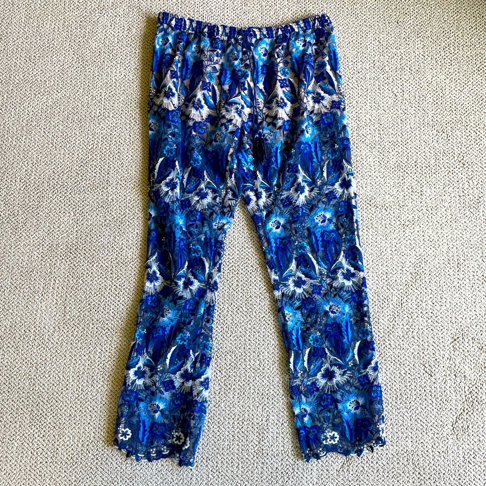 Calypso St Barth Lace Pants Size Small
